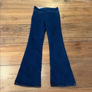 Frame Denim Dark Blue Wide Leg pull on Jeans. Size 1 (see last photo for sizing)